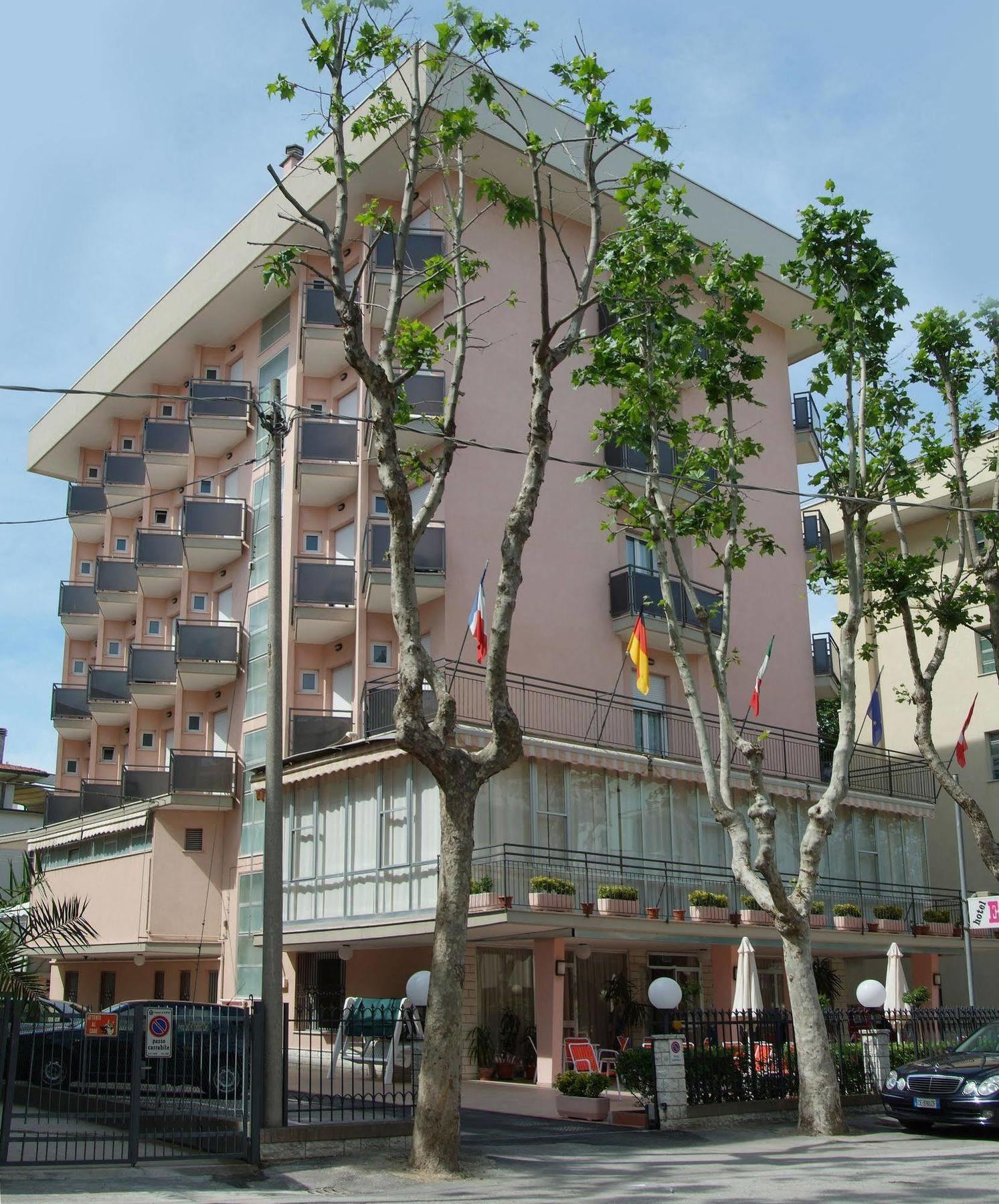 Hotel Euromar Rimini Exterior foto